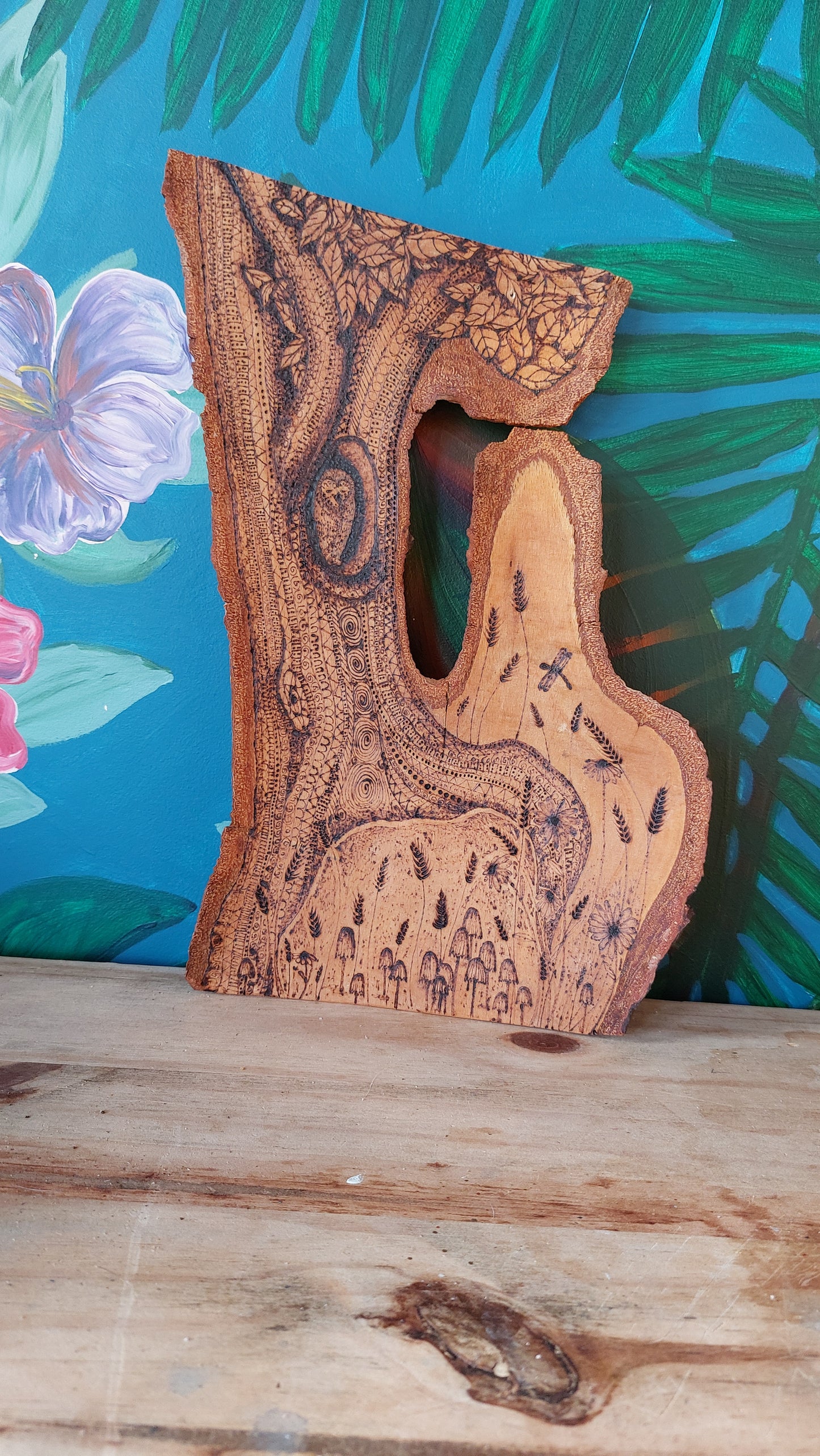 Owl in a tree
